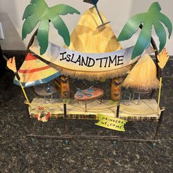 Margaritaville metal decor