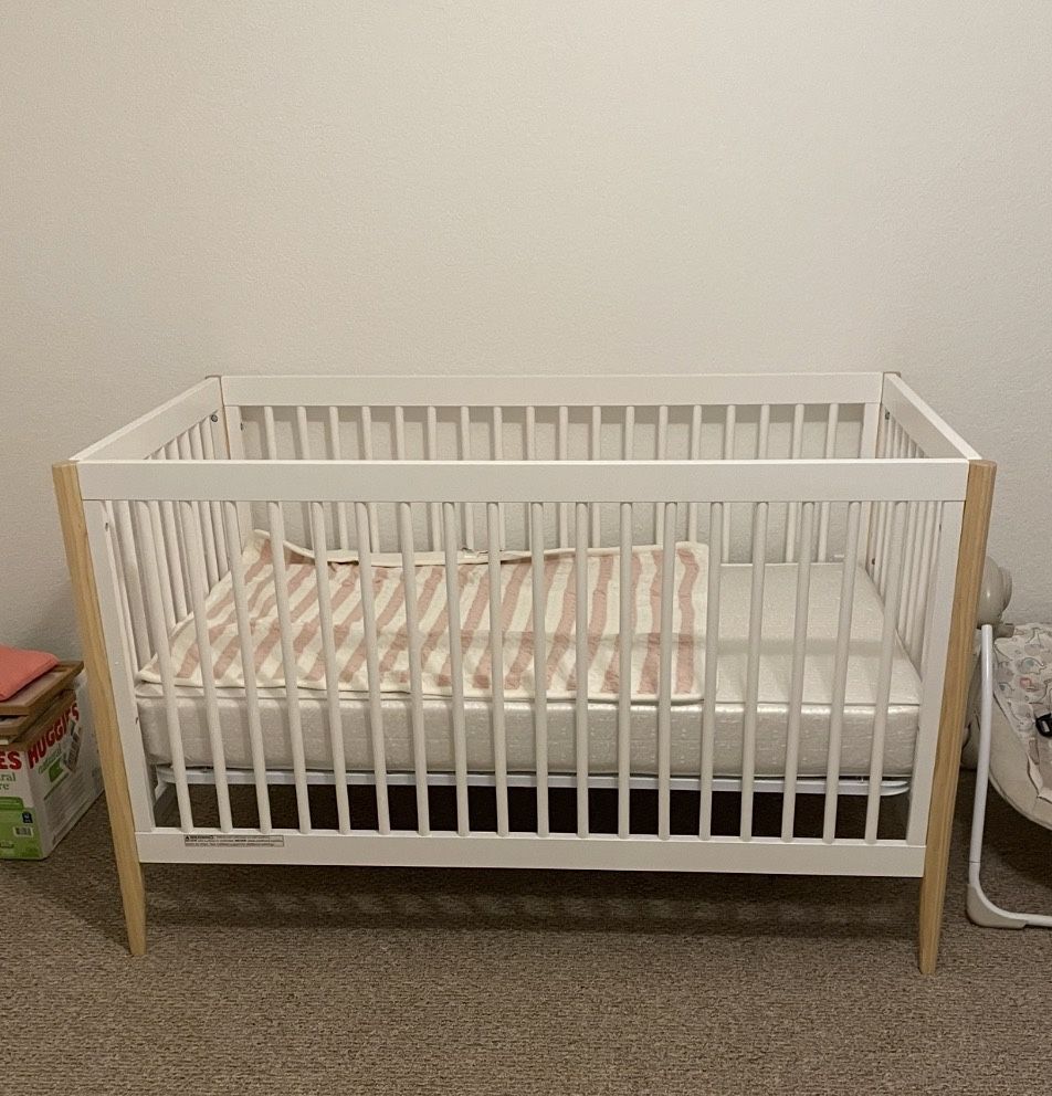 Twin Bed And Crib