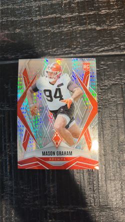 Mason Graham Browns Rookie RC Football Card