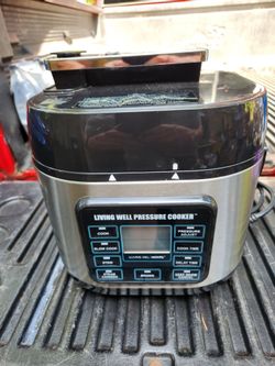 Living well pressure cooker