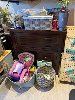 Dresser and Shelves