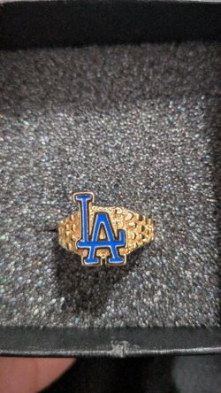 Gold LA ring