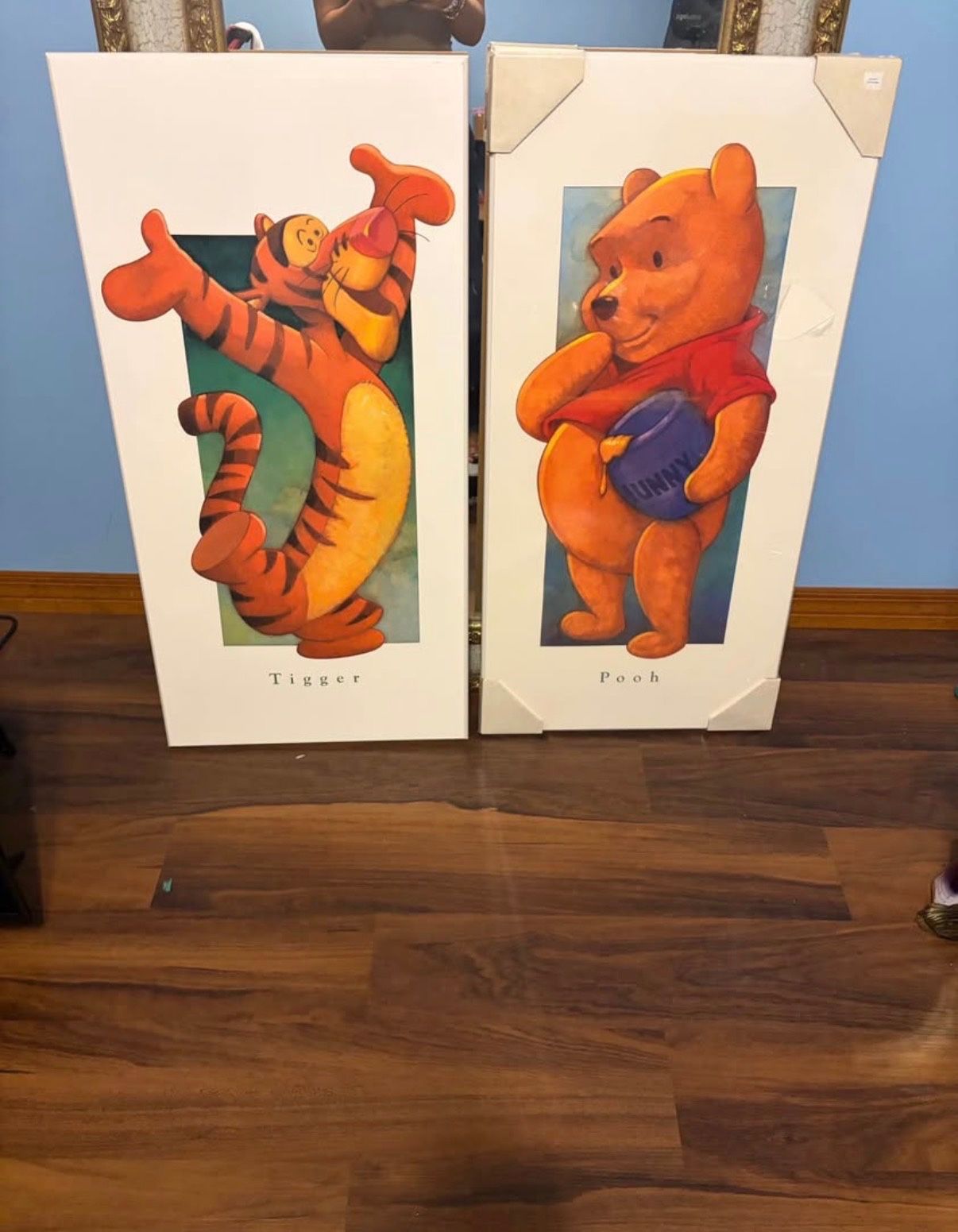 Winnie The Pooh N Tigerr Wall Art Set