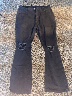Flare Black Jeans