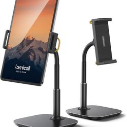 Tablet Stand Holder, Gooseneck Tablet Mount - Lamicall 360 Degree