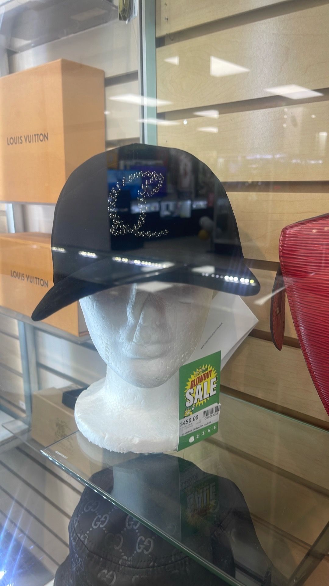 Christian louboutin hat