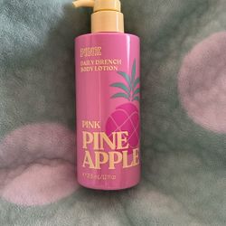 Victoria's Secret Pink Limited Edition Pink Pineapple Lotion