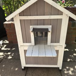 Cat Or Small Dog House 2 Stories In Great Condition!