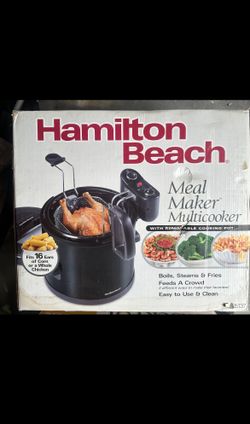 Hamilton Beach Meal Maker Multicooker, model 35137.