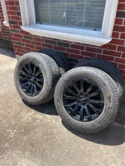 18” Chevy 2023 6 lug truck wheels