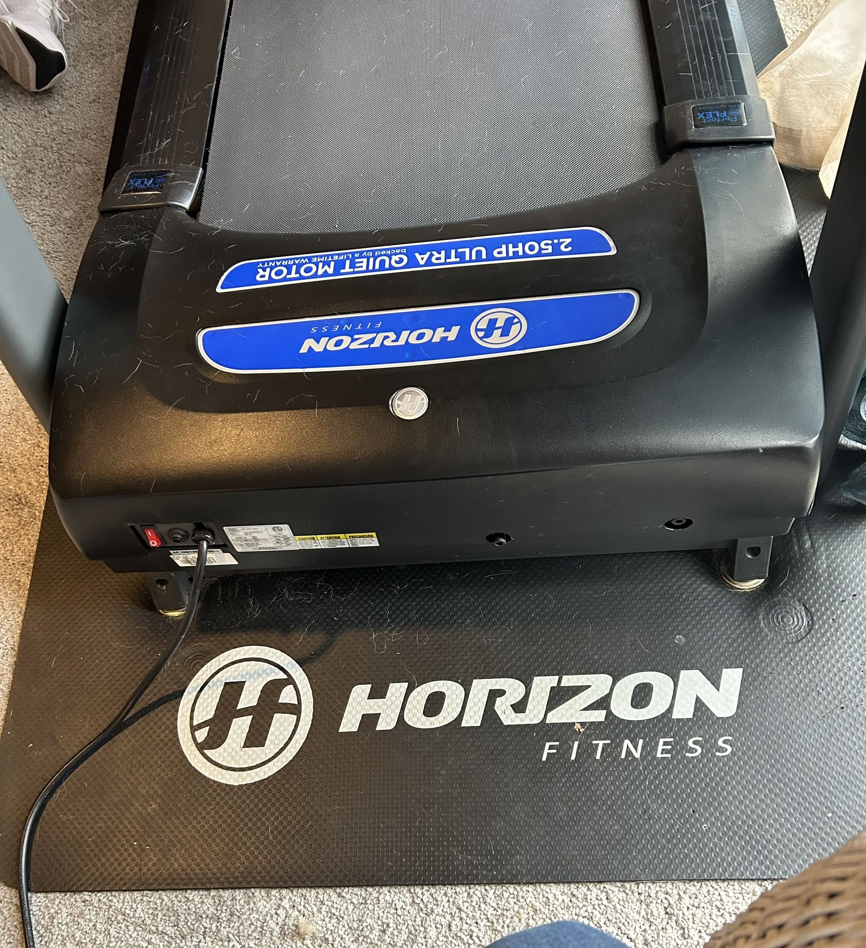 Horizon Treadmill With Bluetooth 