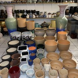 Garden Pots-Planters-Ceramic Vases $25 up to $500