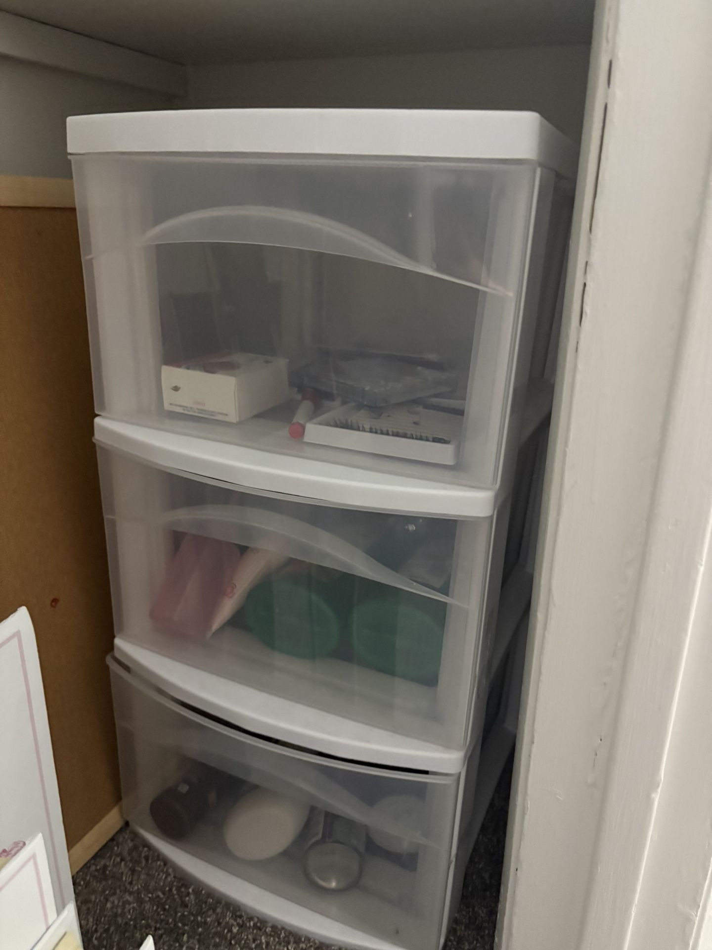 3 Tier Plastic Storage Container