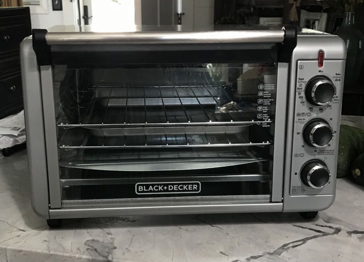 🔥Gently Used Black And Decker Convection Oven🔥