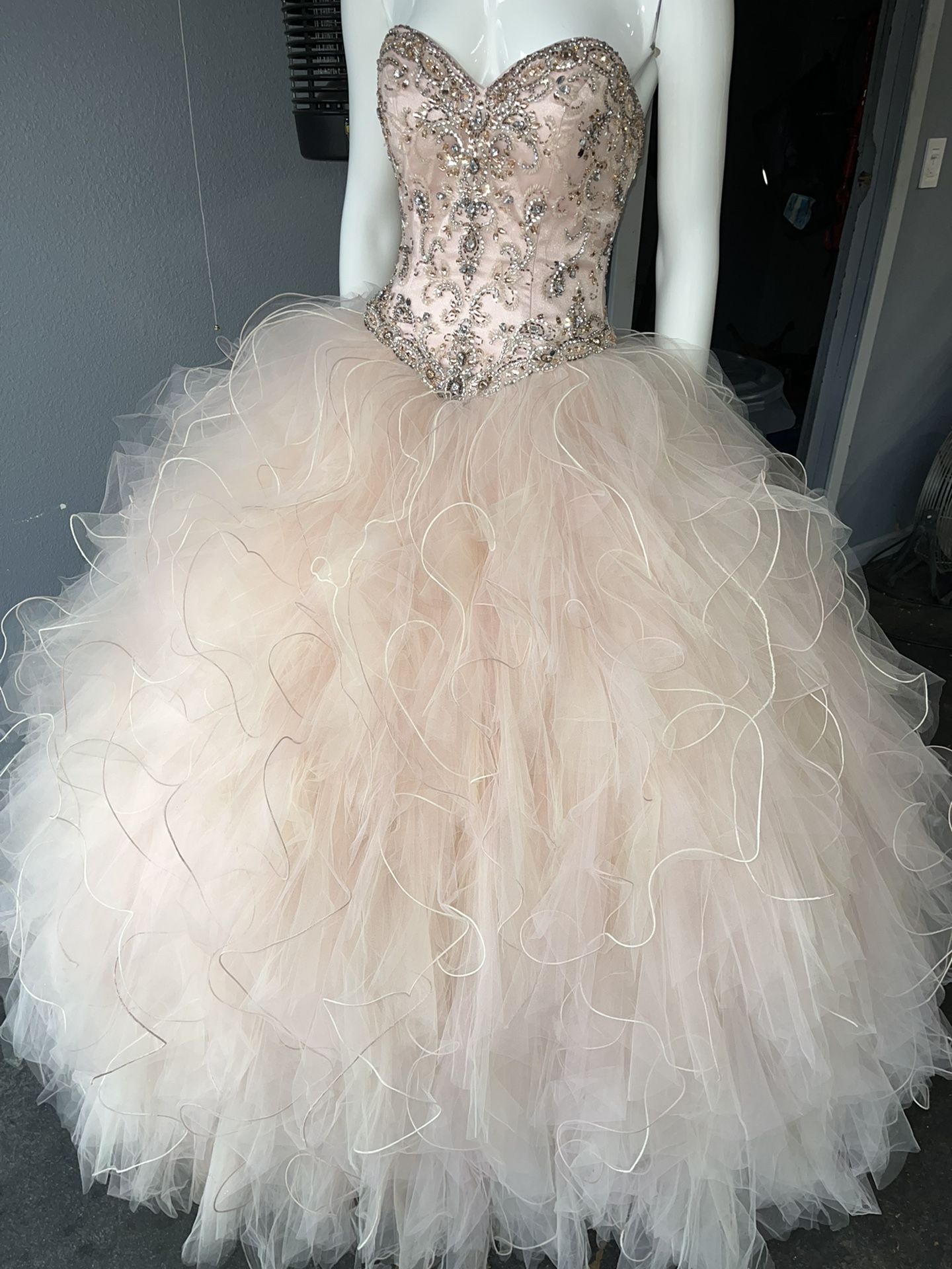 Quinceañera Dress Rose Gold 