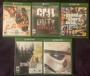 🔥 XBOX ONE / SERIES X GAME BUNDLE — 5 GAMES FOR $40 🔥  🎮 5 great Xbox games — ALL FOR JUST $40!  Includes:  • L.A. Noire — $20 • Grand Theft Auto V