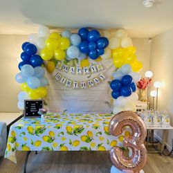 Lemon Themed Party Decor