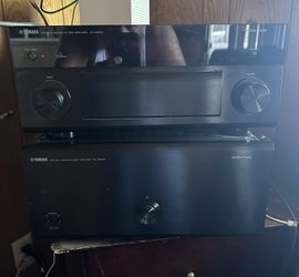 Yamaha Preamp And Amp