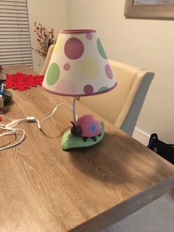 Small ladybug children's lamp