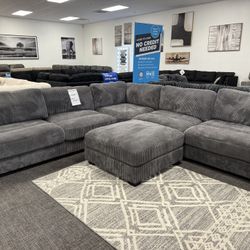 Gray Sofa Sectional Modular Set - Free Delivery 