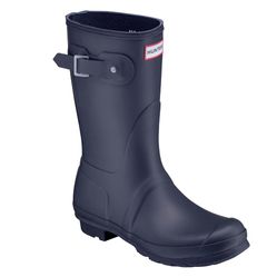 Hunter Women’s Original Short Boot In Navy Size 8 Brand New In Box 