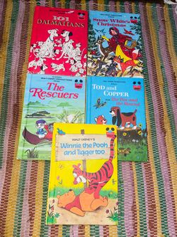 Vintage Disney hardcover books