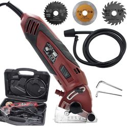 Multifunction Corded Mini Circular Saw Machine Set, 400W