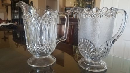 Two pitchers s