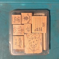 Baby Shower Stamps For Cardmaking