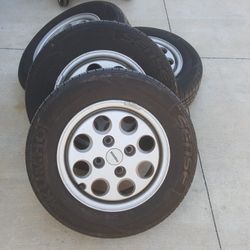 Mazda rx7 FC wheels /tires