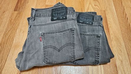 2 pair of Levi Strauss & CO 513 Jeans W30L30