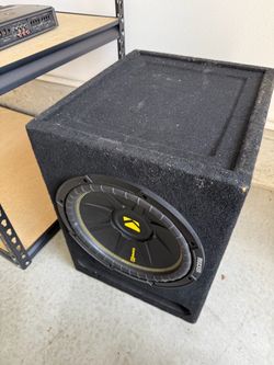 Kicker CompC Subwoofer in Ported Box