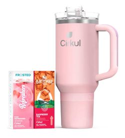 Cirkul Blush Pink All-Day StrawSip™ Tumbler Starter Kit 