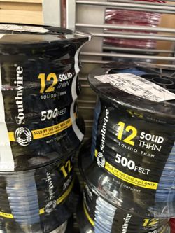New Wire Cable #12 Solid 500ft