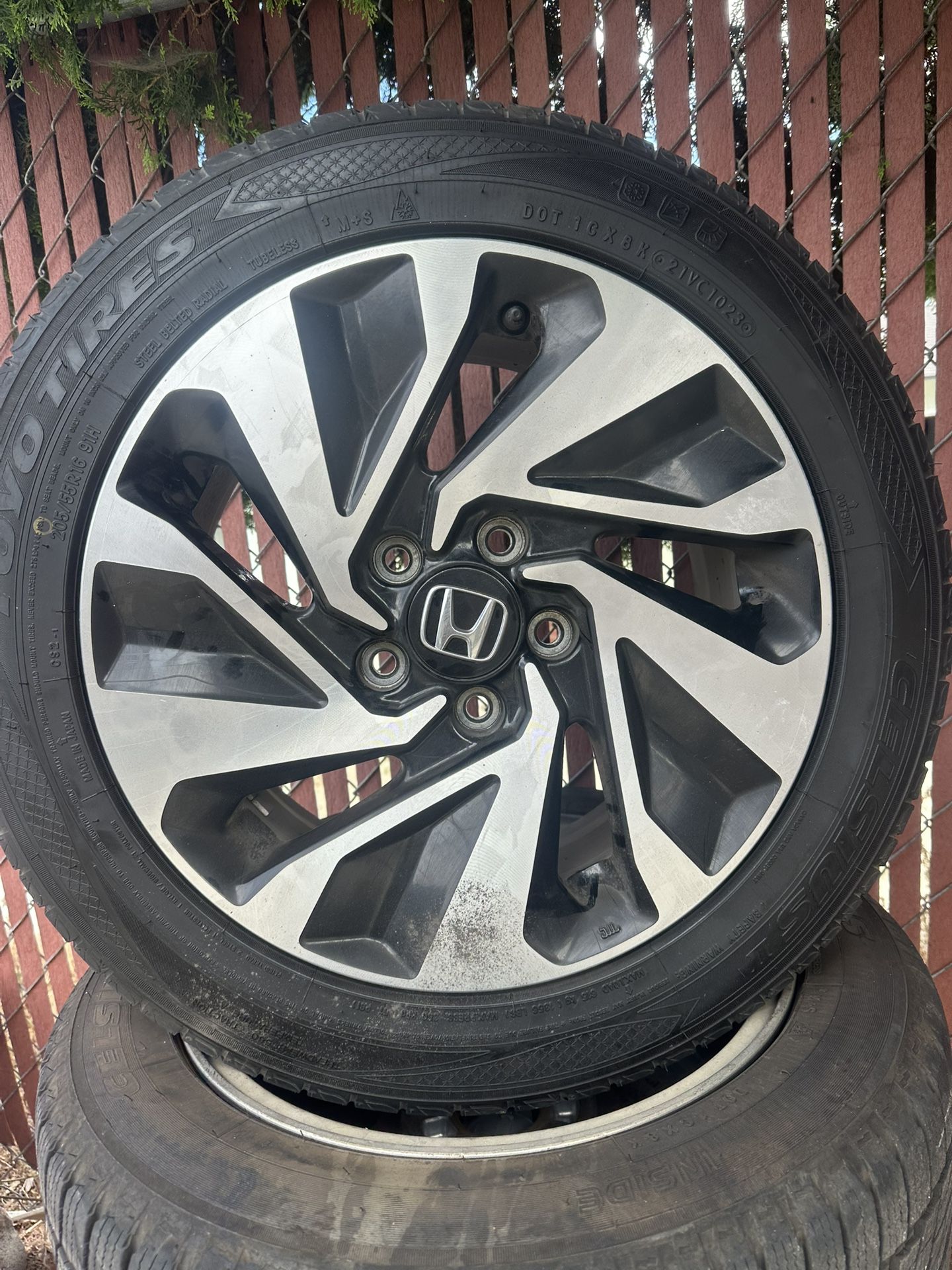 2017 civic lx rims and tires