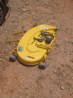 John Deere riding mower deck