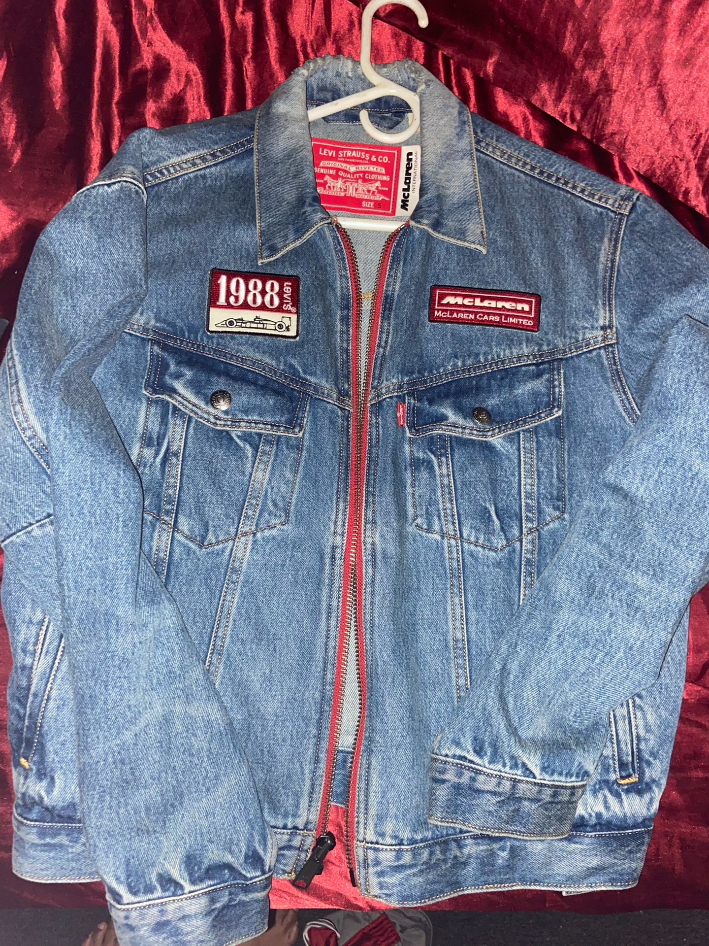 Levi’s McLaren Collabe Jean jacket