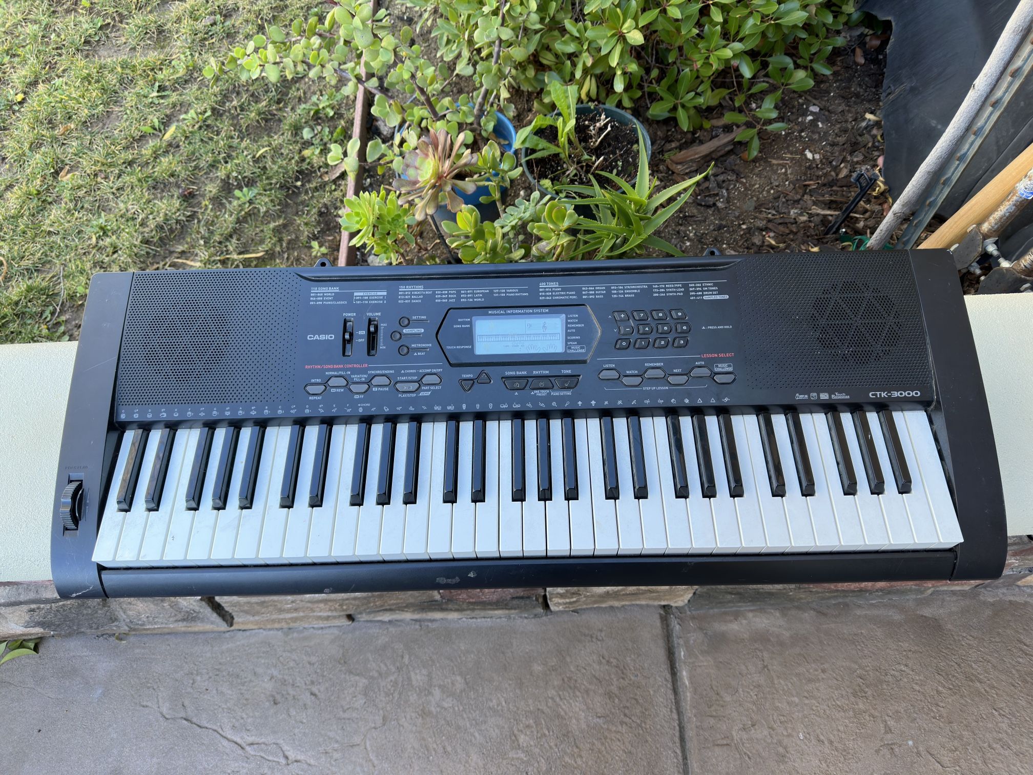 CTK 3000 Casio 61 Key Electronic Keyboard