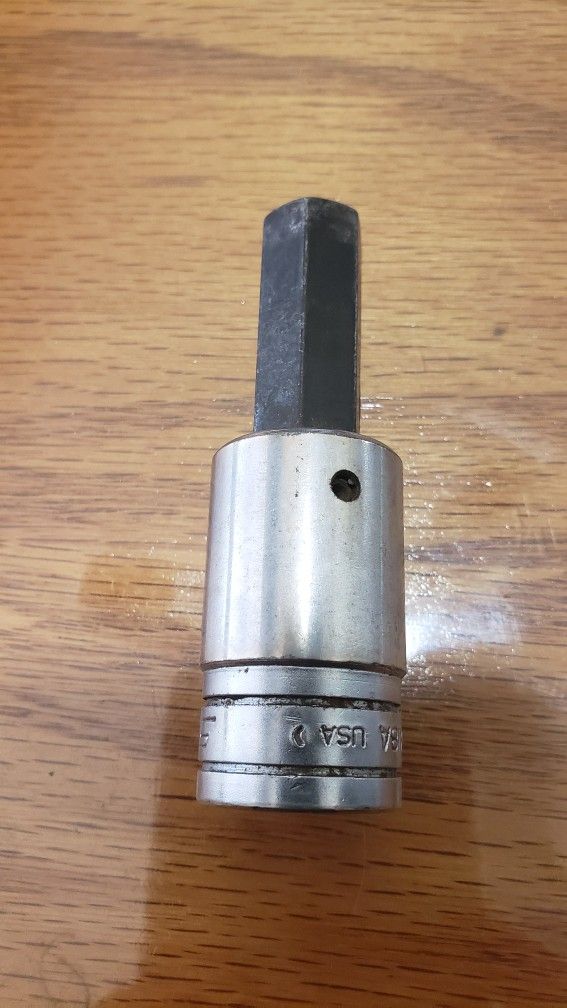 Snap On Tools 1/2" Drive 9/16" Standard Hex Bit Socket