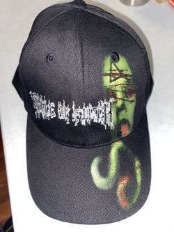 NEW Vth Cradle of Filth: Thornography snake Hat Cap One Size Dani Filth DAMAGED