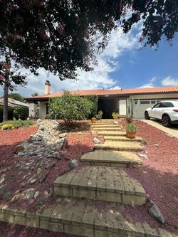 Hillside home