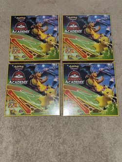 4 Pokemon Battle Academy Boxes