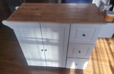 Kitchen island cart