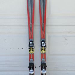 K2 Merlin IV Set of Skis w/Salomon 800 Bindings Size 170