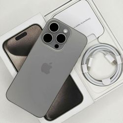 Apple IPhone 15 Pro Max 256gb  Unlocked, FREE Smartwach/ Headphones. Pay $1 Today Rest in payments. NO CREDIT NEEDED FINANCING