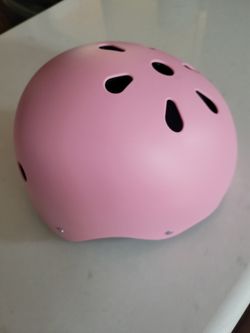 Kids pink helmet