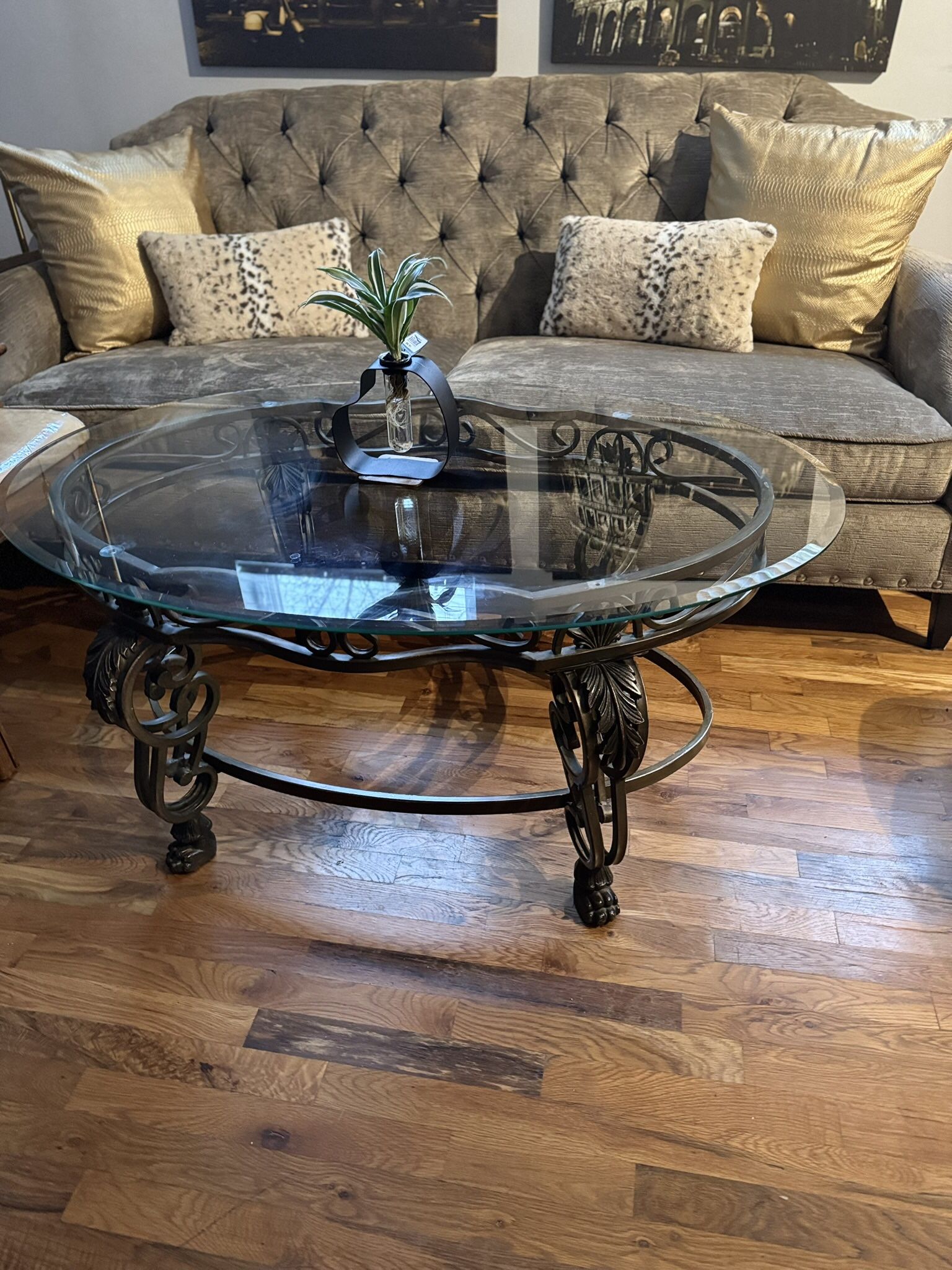 Sofa & Cocktail Table Available