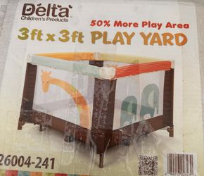 ‼️Play Yard 3x3 Feet. ‼️ by Delta