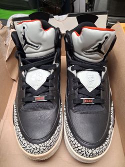 Jordan Son of Mars Black Cement Sneakers