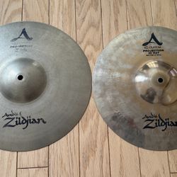 Zildjian 14" A Custom Projection Hi-Hat Cymbals (Pair)